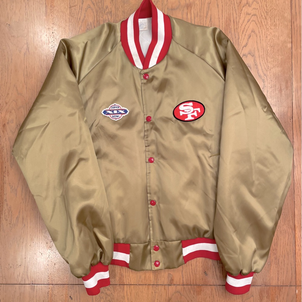 Vintage Super Bowl Chalkline 49ers Jacket